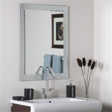 DECOR WONDERLAND Decor Wonderland SSM5001-12 Frameless Disco Wall Mirror  SSM5001-12